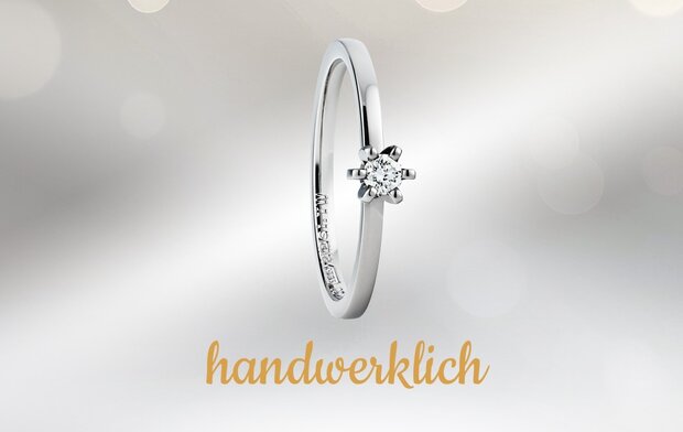handwerkliche Verlobungsringe