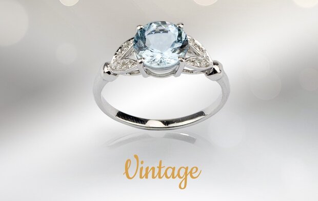 Vintage-Verlobungsringe