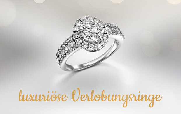 luxuriöse Verlobungsringe