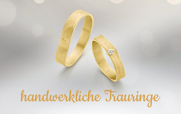 handwerkliche Trauringe