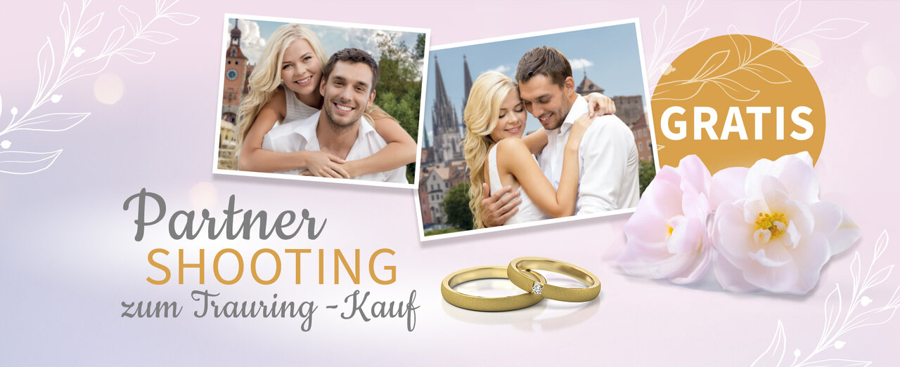 Fotoshooting kostenlos zum Trauringkauf