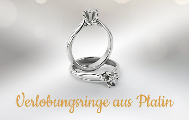 Verlobungsringe aus Platin
