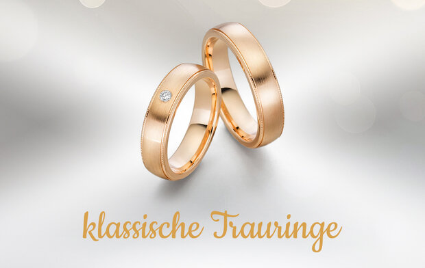 klassische Trauringe